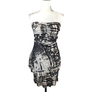 Strass Dress Size S Body Con Animal Print